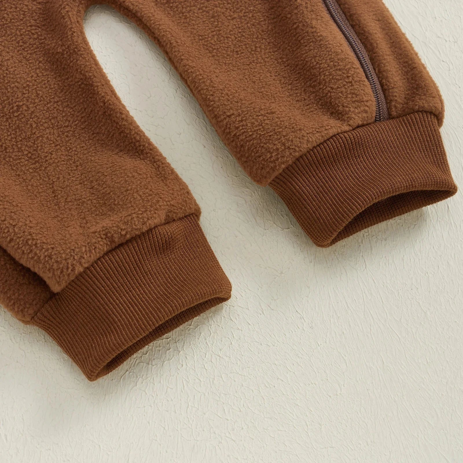 Fleece Football Hooded Romper