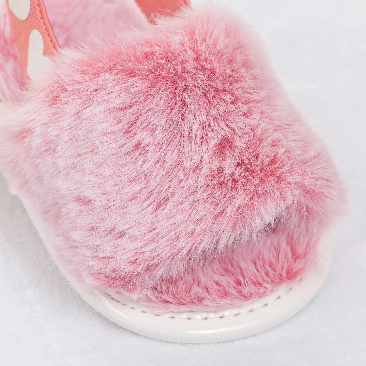 Fluffy Heart Sandals