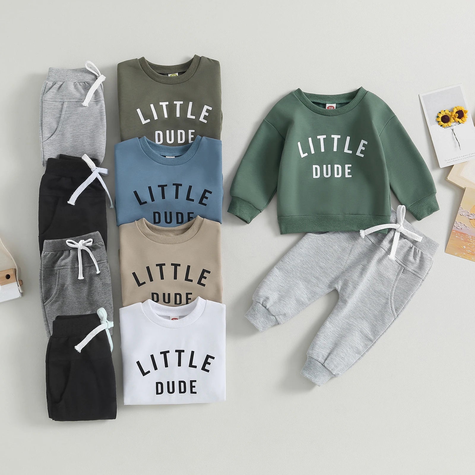 Little Dude Comfy Outfit Set