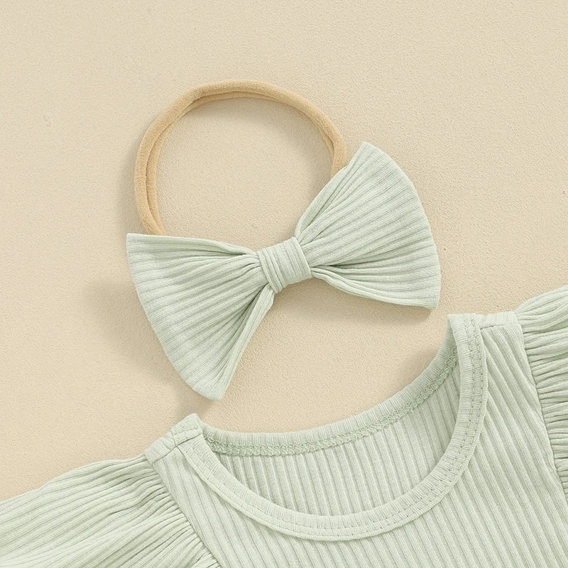 Daisy Tutu Ruffle Dress & Headband