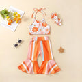 Striped Flower Hippie Outfit