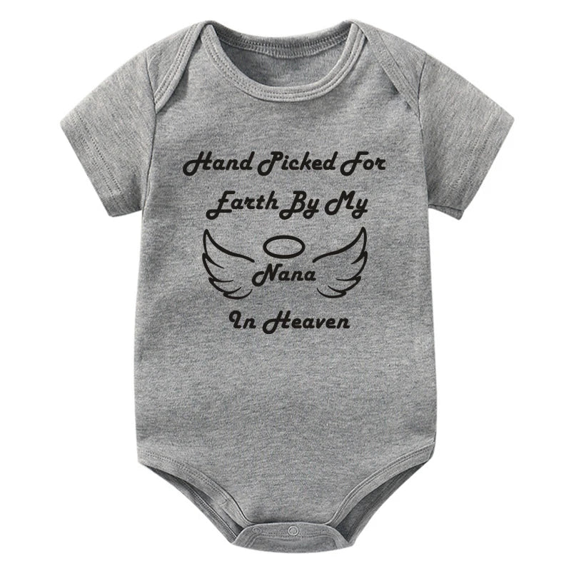 Hand Picked for Earth By My Nana in Heaven Onesie