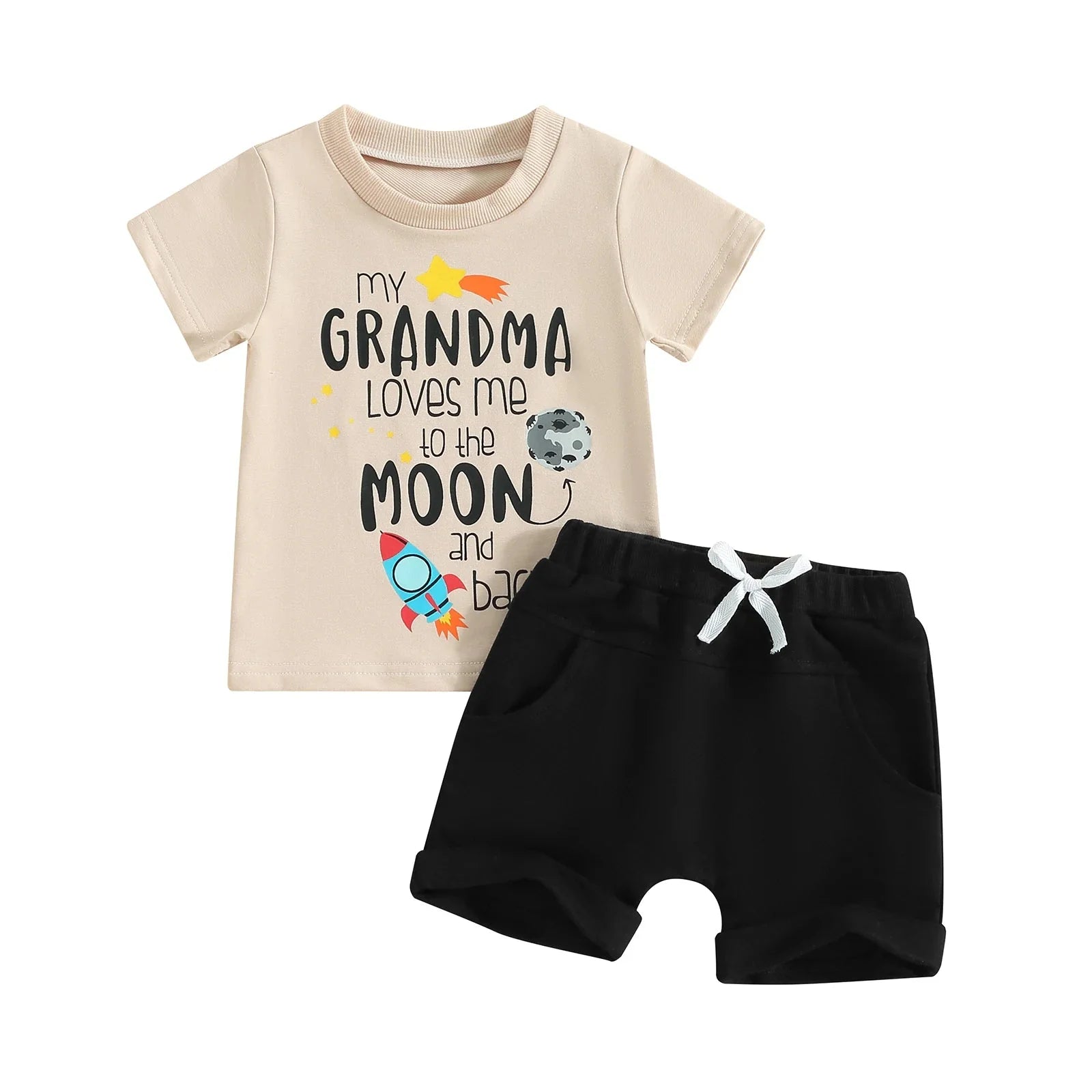 My Grandma Loves Me to the Moon & Back Outfit