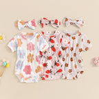 Fruity Flower Onesie & Headband