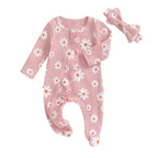 Sun Flower Romper & Headband