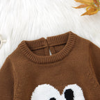 Striped Knitted Turkey Romper