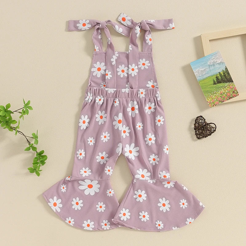 Daisy Belle Baby Girl Flare Jumpsuit 🌼