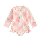 Long Sleeve Fruit Baby Swimsuit