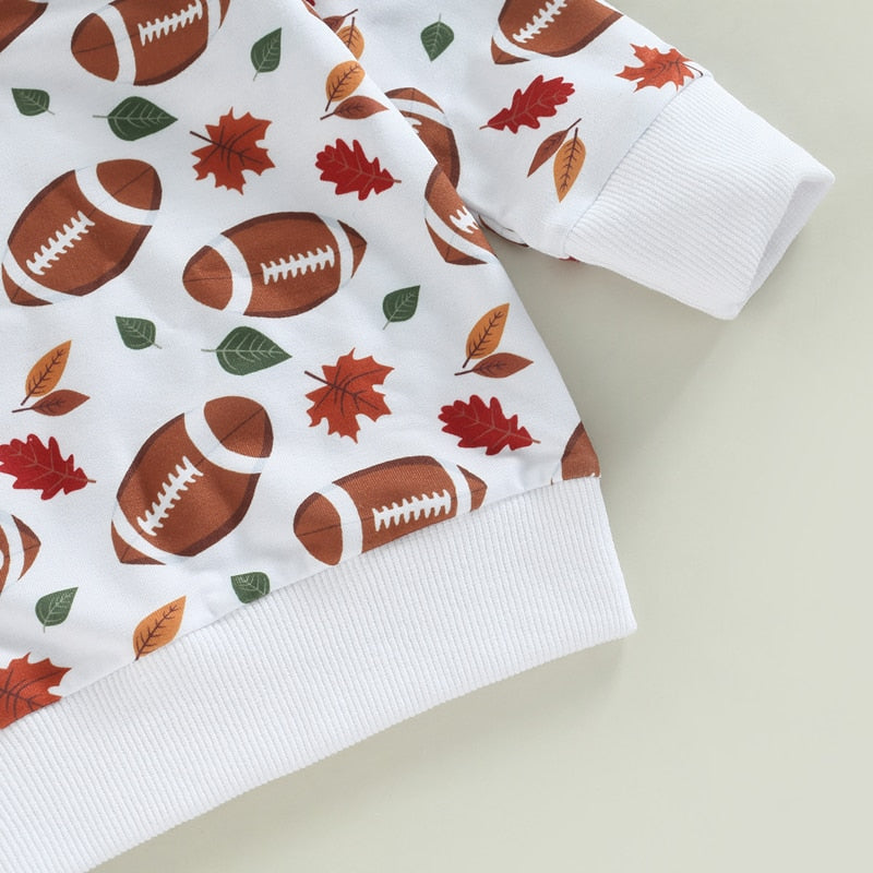 Fall Leaf Football Outfit