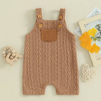 Knitted Pocket Romper