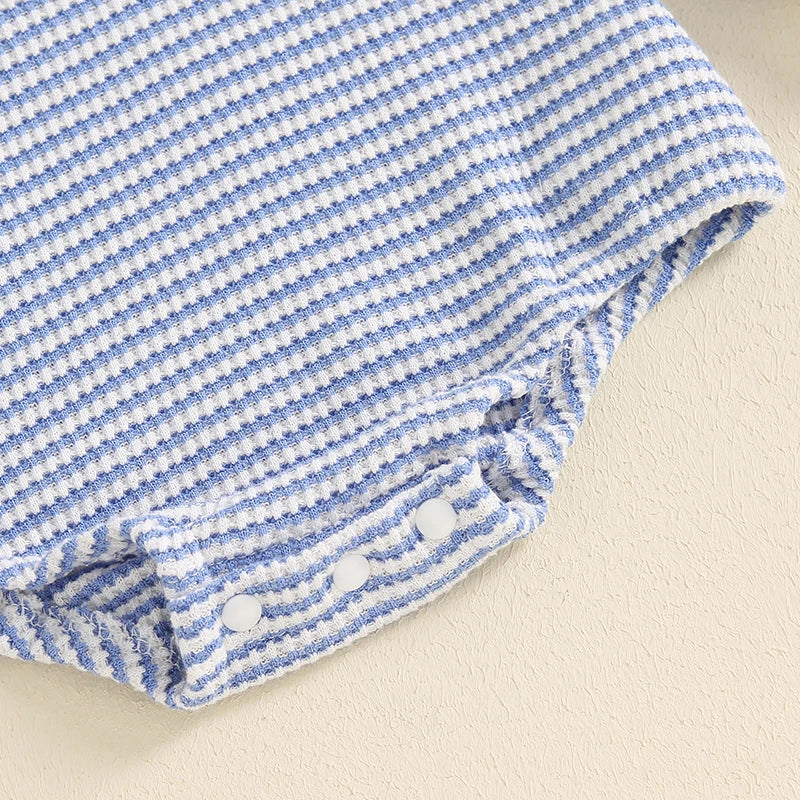 Striped Hugh Onesie