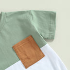 Two Tone Pocket Onesie