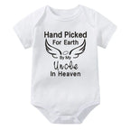 Hand Picked for Earth By My Uncle in Heaven Onesie