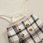 Plaid Zaina Skirt Outfit & Hat