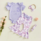 Daddy's Little Love Butterfly Outfit