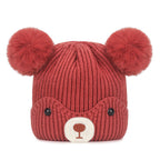 Baby Bear Pompom Hat