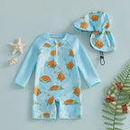 Ocean Waters Swimsuit & Hat