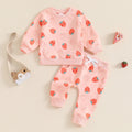 Sweet Strawberry Jogger Set