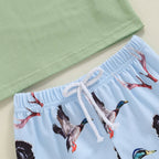 Duck Pocket T-shirt & Shorts