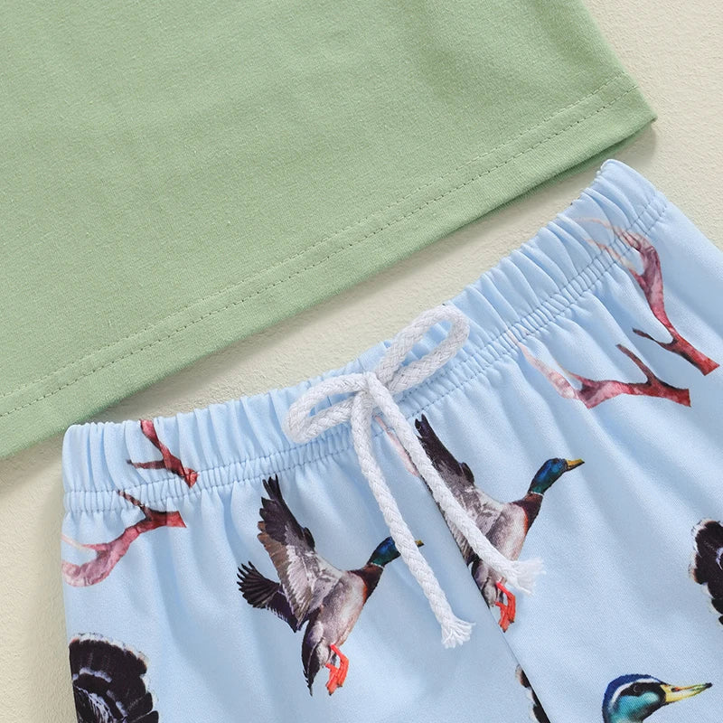 Duck Pocket T-shirt & Shorts