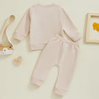 Little Bean Embroidered Outfit Set