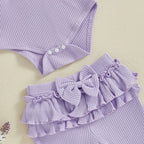 Precious Purple Ruffle Outfit