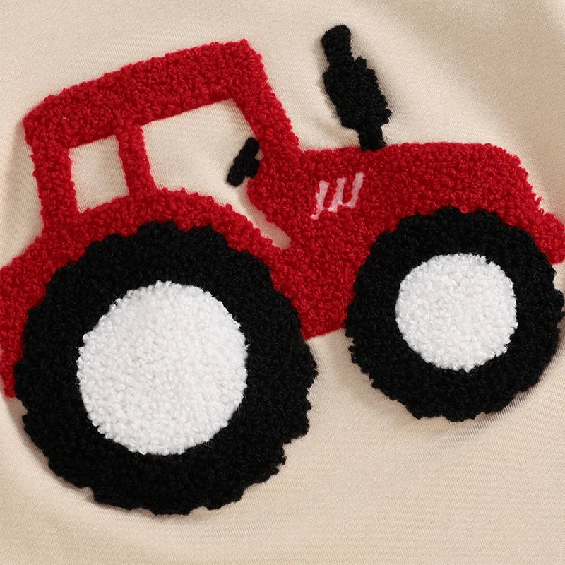 Fuzzy Tractor T-shirt & Shorts