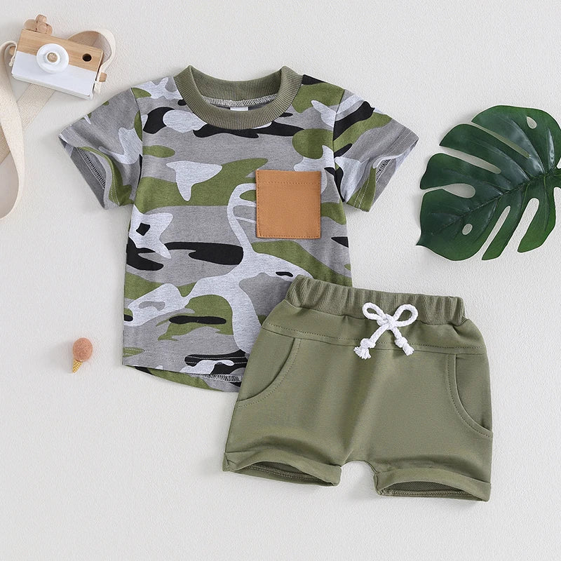Cool Boy Camo Outfit