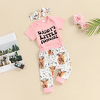 Daddy's Little Cowgirl Outfit