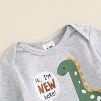 Dinosaur Pants and Sweatshirt