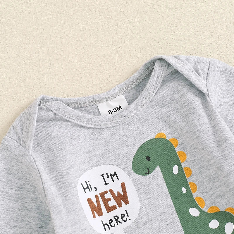 Dinosaur Pants and Sweatshirt