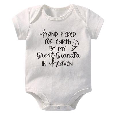 Hand Picked By My Great Grandpa Onesie (Multiple Colors)