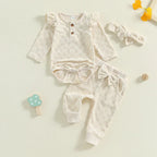Solid Claire Checker Outfit & Bow