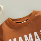Mama's Coffee Date Long Sleeve Onesie