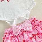 "My First Mother's Day" Baby Girl 4-Piece Outfit Set