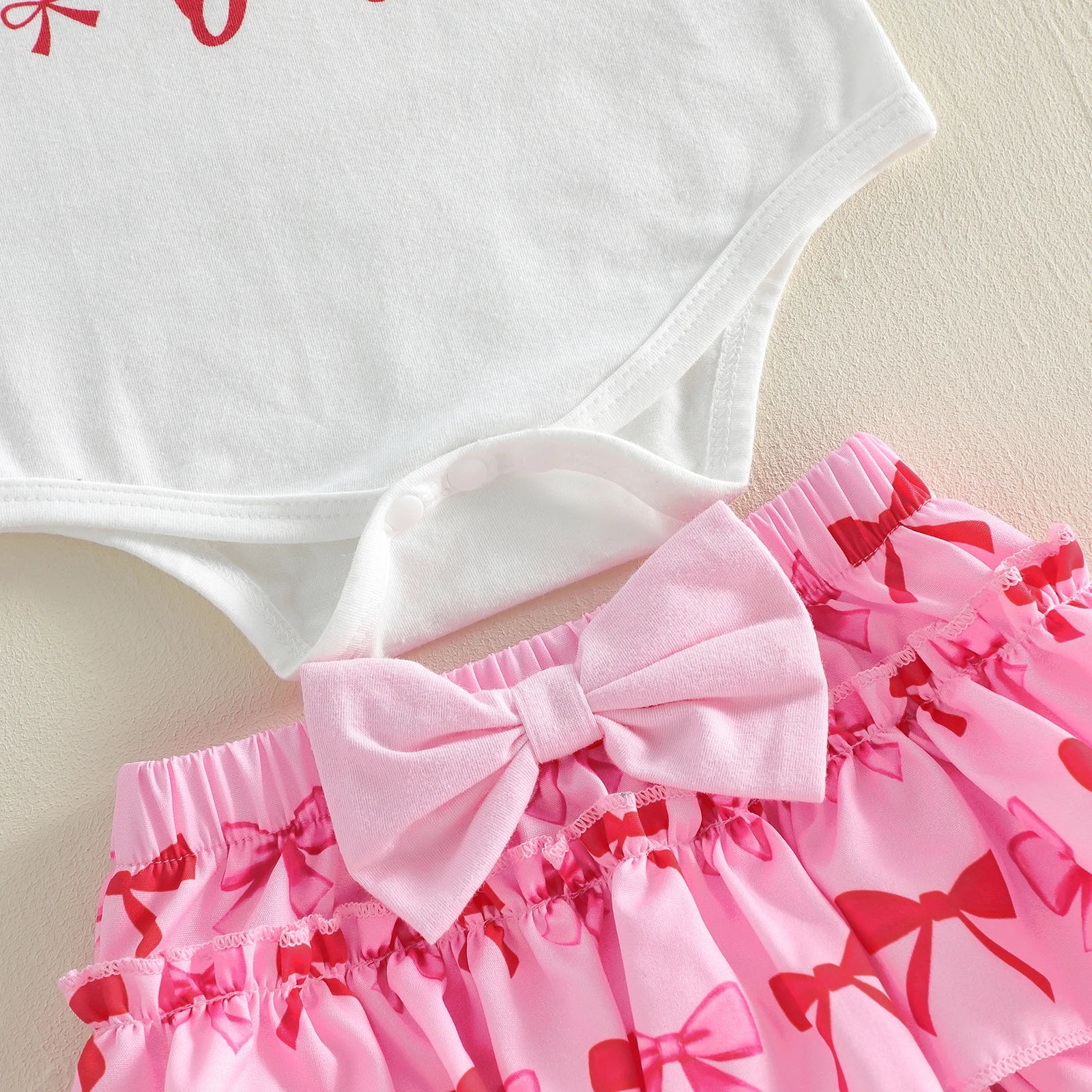 "My First Mother's Day" Baby Girl 4-Piece Outfit Set