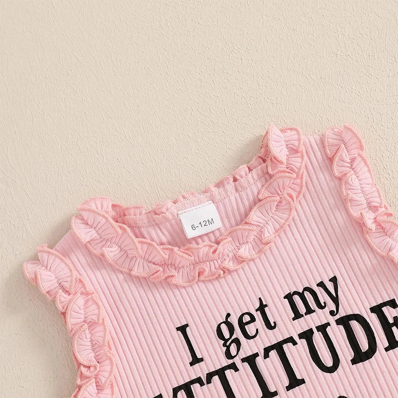 Floral Ruffled Attitude Outfit