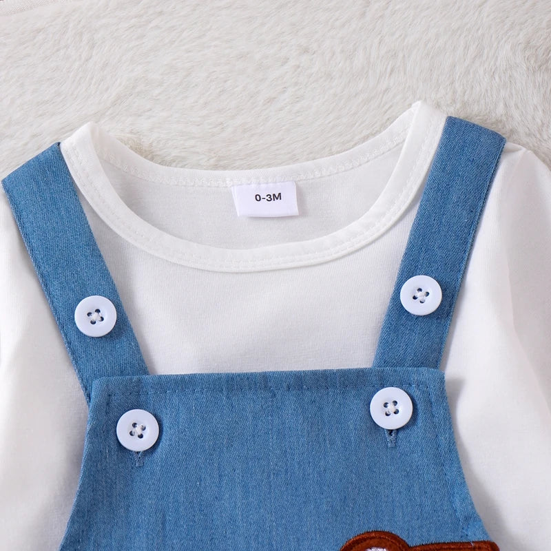 Animal Buddies Overalls Outfit