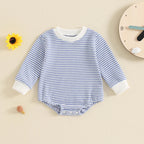 Striped Hugh Onesie