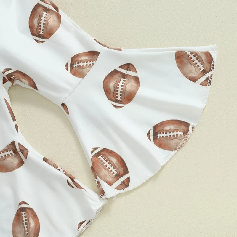 Football Babe Bell Bottoms Outfit