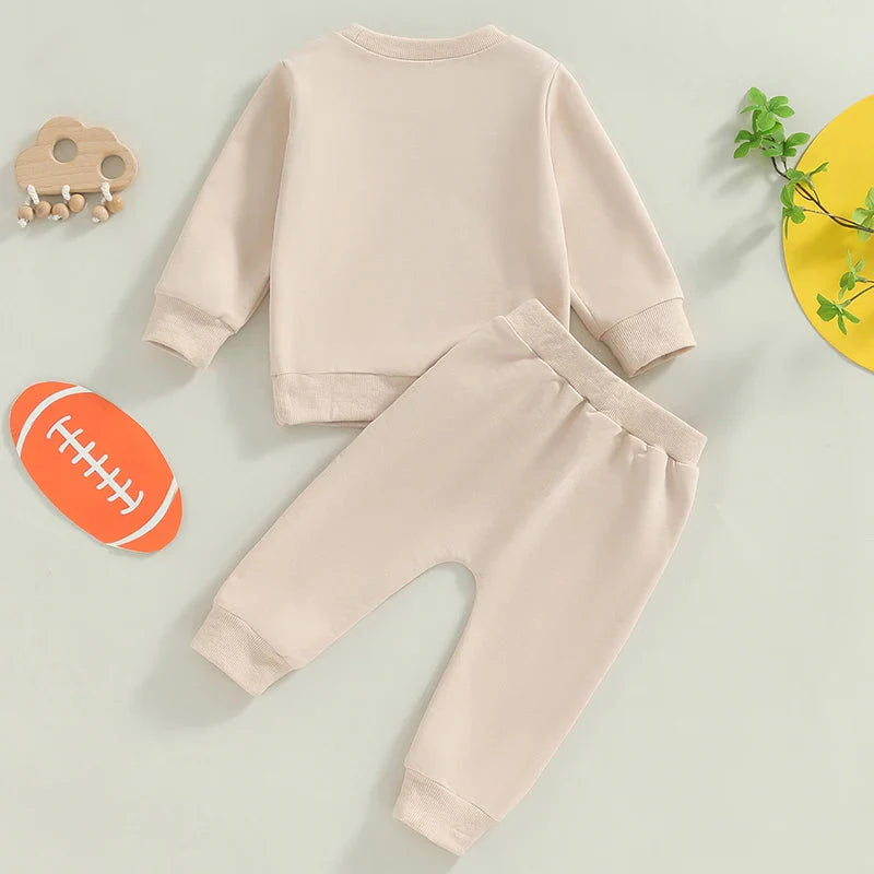 Football Knee Patch Jogger Set