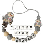 Personalized Baby Pacifier Clip