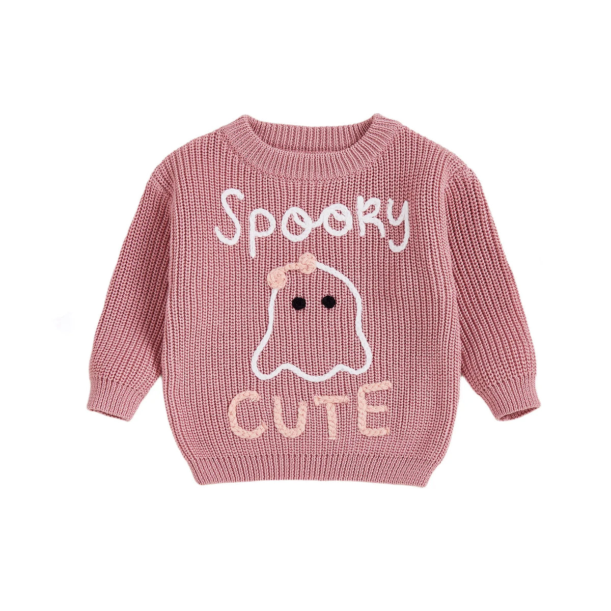 👻 Spooky Ghost Baby Sweater