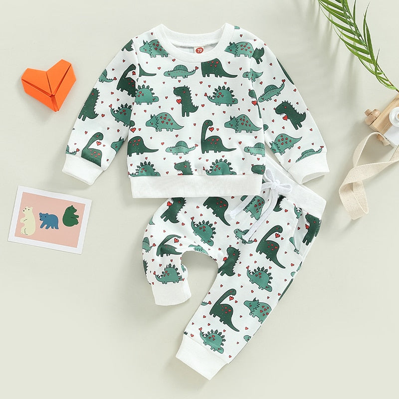Valentine's Dinosaur Outfit