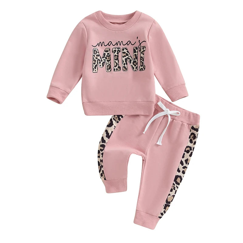 Mama's Mini Leopard Print Outfit