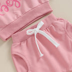 Mommy is My Bestie Heart Outfit
