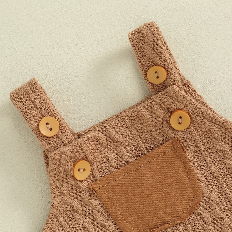 Knitted Pocket Romper