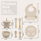 Personalized Name Baby Feeding Set