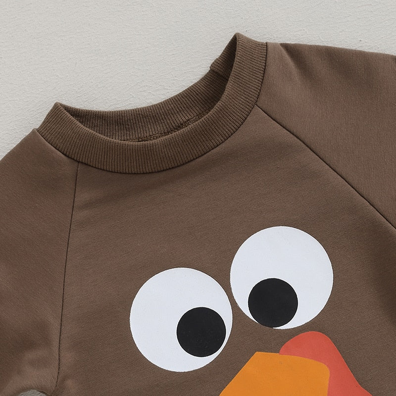 Brown Turkey Romper