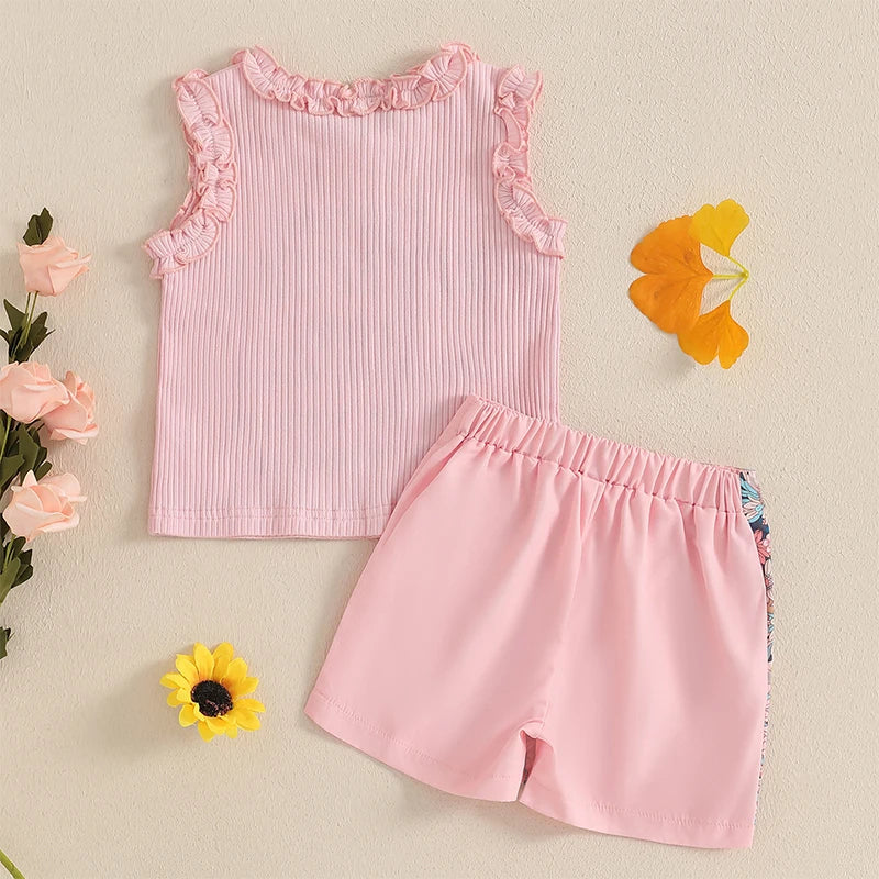 Floral Ruffled Attitude Outfit